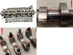 Testata cilindri Renault Nissan 7760 F2 7701473181 1.5 DCI 2