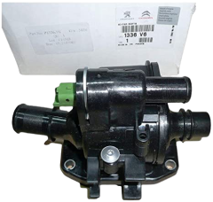 Alloggiamento Termostato Originale Citroen Peugeot C2 C3 207 307 1.4 HDI 1336V6