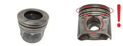 Pistone motore B 120A11957R 2.3 DCI Master 3 Movano B