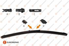 Spazzola Tergicristallo Sinistro Originale Citroen C4 307 1635455380