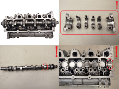 Testata cilindri Renault Nissan 949716F0 110410442R 1.5 DCI