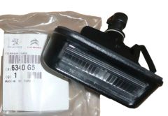 Luce targa Originale 6340.H0 6340H0 Citroen Peugeot