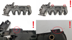 Collettore aspirazione 9684941780 0361N3 1.6 HDI 16v TDCi Ford PSA Volvo S6