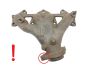 Collettore scarico 8200725575 8200191350 6001548025 1.4 1.6 Dacia Renault