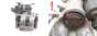 Pinza freno Destro Posteriore 440007045R 440017176R Renault Megane 4