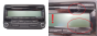 Radio lettore CD VW 1K0035186AA 7647201360 Blaupunkt 1382