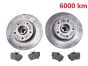 Dischi freno Kit Posteriore Renault Trafic 3 432022742R 440607091R 6000km