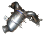 Collettore scarico Originale 0341.J9 0341J9 Citroen C5 II 2.0 16V