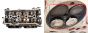 Testata cilindri Toyota 2.0 16V VVT-i 1AZ-FE 2