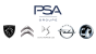 Fasce elastiche Nuovo Originale 1607401380 Citroen Peugeot