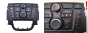 Pannello Controllo Radio Opel Meriva B 13362776 CD400