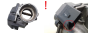 Valvola corpo farfallato 03G128063G A2C53249824 VAG TDI 1538