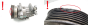 Compressore Aria Condizionata 8200600122 SD6V12 1452 Sanden Renault