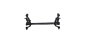 Trave Assale Posteriore Regenerowana Peugeot 206 SW Kombi z ABS