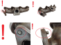 Collettore scarico 8200460501 8200869194 2.0 dCi Renault Opel Nissan 1176