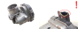 Valvola corpo farfallato Citroen Peugeot 9673534480 1.6 HDI Delphi 2522