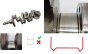 Albero Motore QXBA D4204T RHJ 2.0 TDCi HDI 0501N8 Ford Volvo PSA 4820