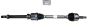 Albero di trasmissione Destra Nuovo Originale 391000978R Renault Megane 4