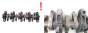 Aste di spinta delle valvole 7700588717 7946006314 7701464059 Renault 66