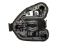 Inserto fanale posteriore Destro Posteriore Peugeot 406 6351H6 Kombi