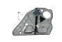 Alzacristalli 6Q4839461D 88390295402 VW Polo DPA