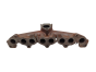 Collettore scarico Citroen Peugeot 9681570480 0341H8 2,0 HDI