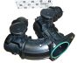 Valvola corpo farfallato Originale Citroen Peugeot C4 C5 C8 307 407 2.0 HDI 0345E9