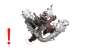 Turbocompressore 144706727R 144116091R 2.3 dCI BiTurbo Renault Master 3 0km