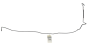 Tubo freno Destro Posteriore Nuovo Originale Renault Laguna III 463150017R