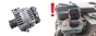 Alternatore 8200727051-B 0124415043 Renault Dacia 98A