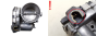 Valvola corpo farfallato Alfa Romeo 0280750102 Bosch 2539