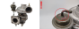 Turbocompressore Maserati Quattroporte 578360000 VM36R 3.2L IHI 3 Originale