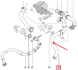 Tubo aria Nuovo Originale 8200599534 Renault