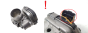Valvola corpo farfallato Citroen Peugeot 9673534480 1.6 HDI Delphi 1184