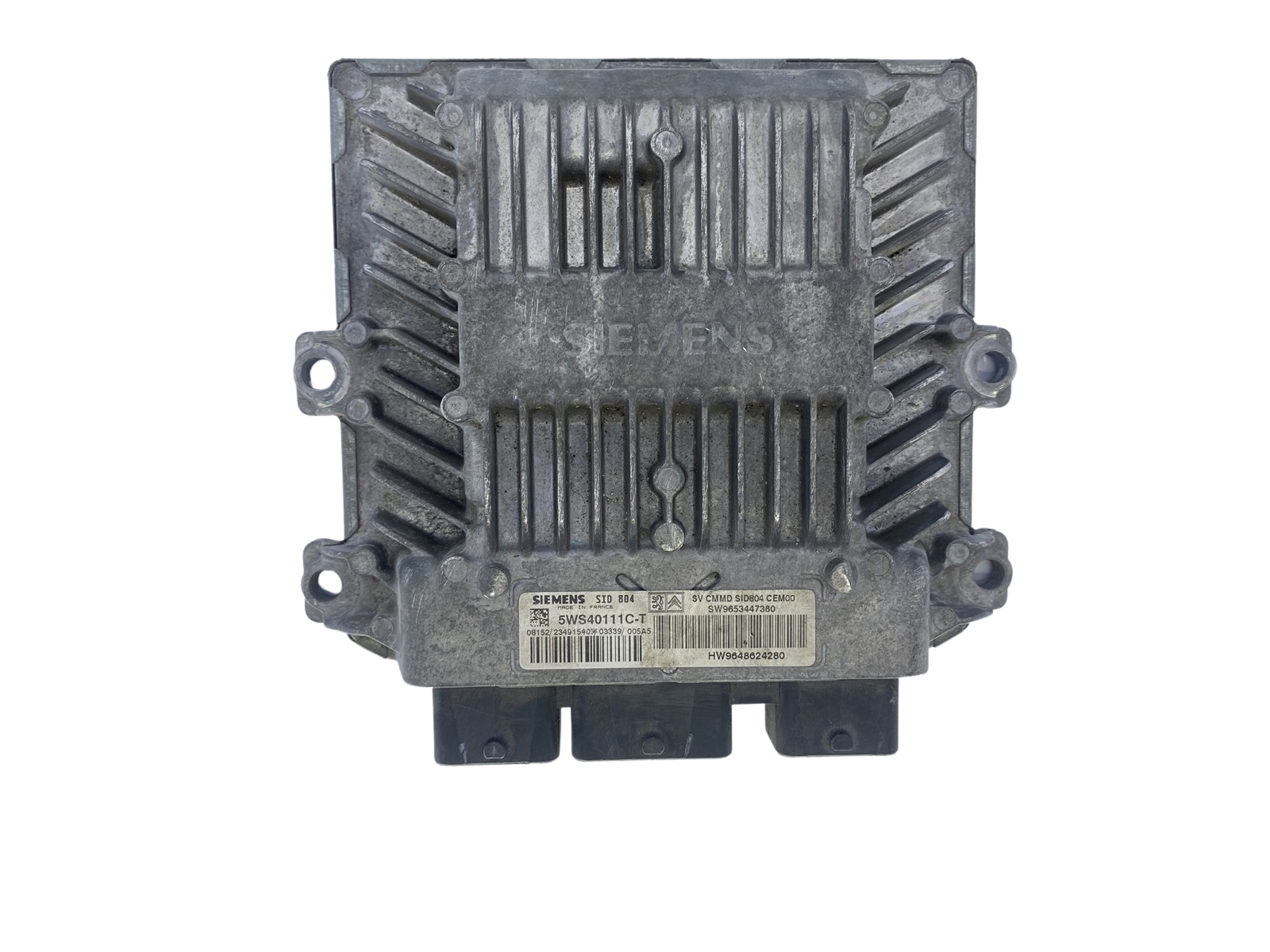 Centralina 9653447380 9648624280 5WS40111C-T SID804 PSA Siemens 48982 main product photo