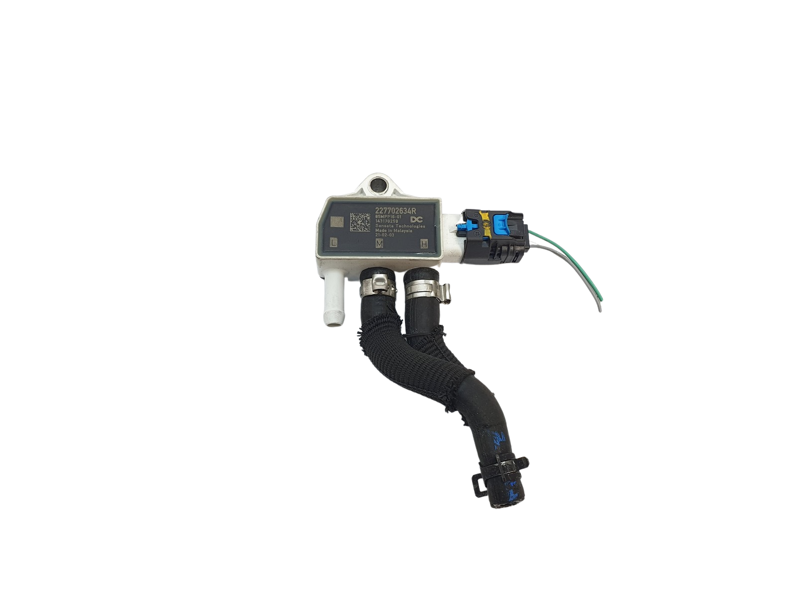 Sensore Pressione Gas Scarico 227702634R 85MPP16-01 Renault Sensata 0km main product photo