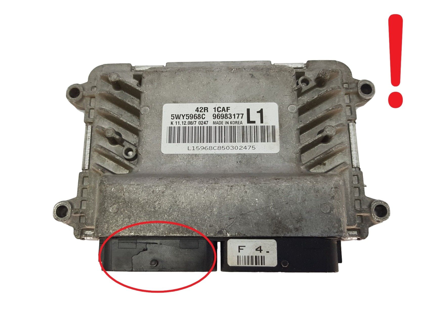 Centralina 96983177 L1 5WY5968C 42R 1CAF Chevrolet 19302 main product photo
