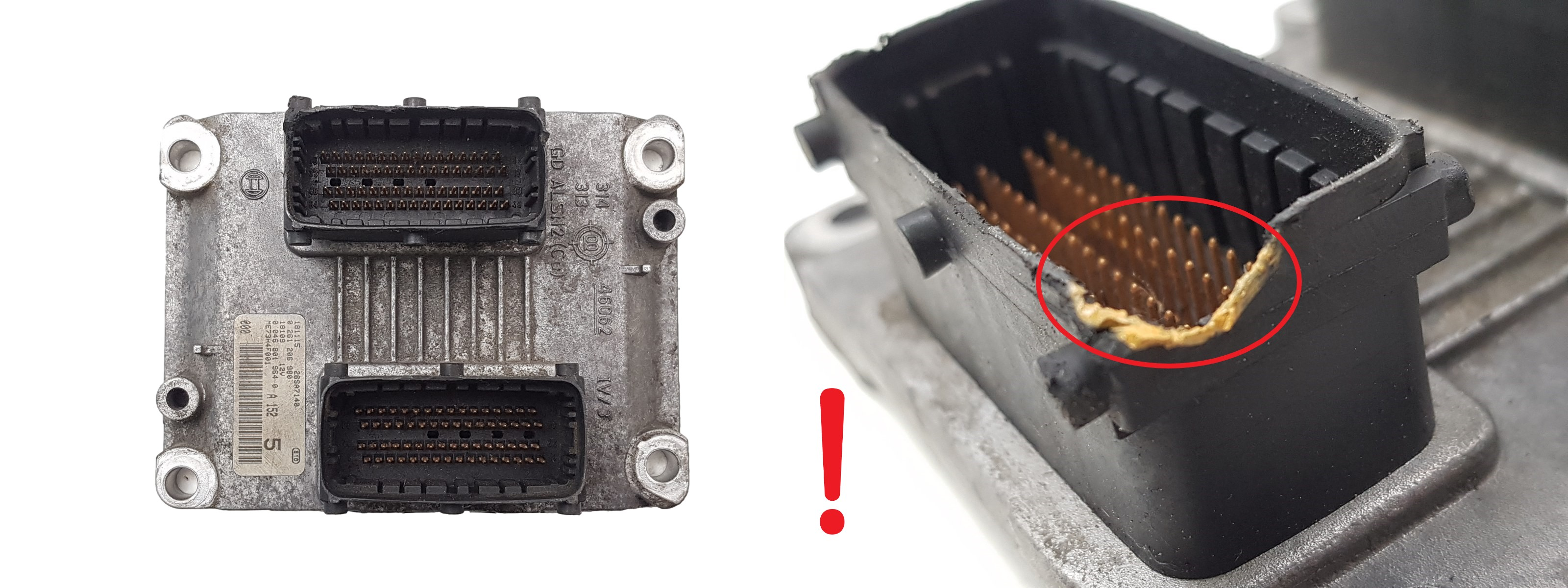 Centralina Fiat Punto 00468019640 0261206980 1.2 16V Bosch main product photo