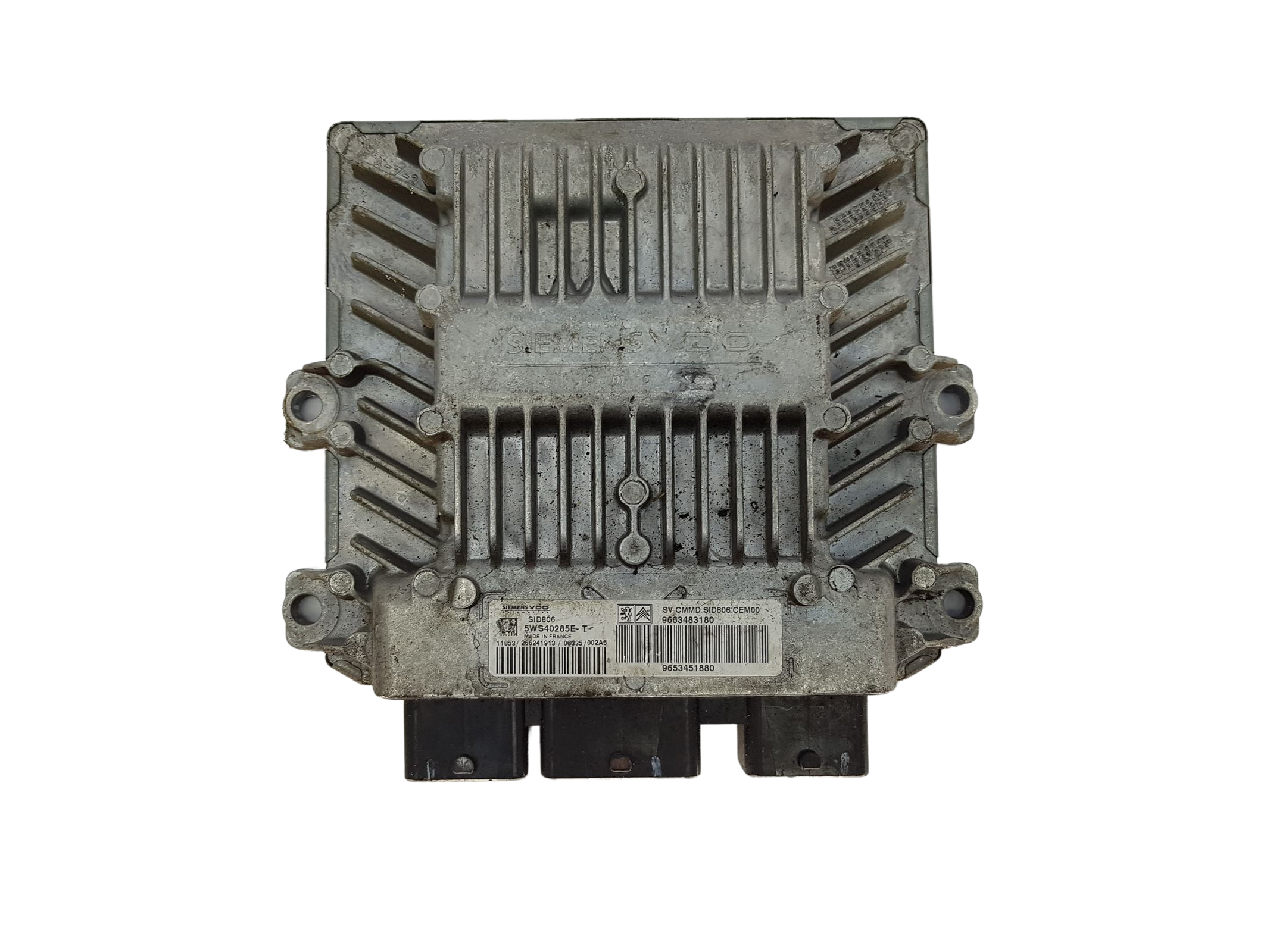 Centralina 9663483180 9653451880 5WS40285E-T SID806 PSA Siemens 15744 main product photo