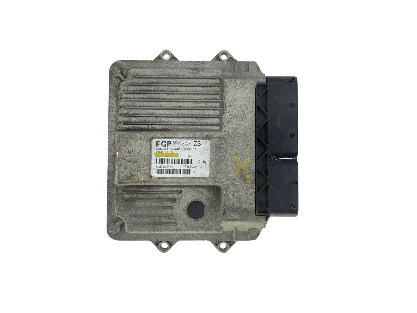 Centralina 55196357 ZS MJD6JO.S3 71600.047.02 Fiat FGP 60198 main product photo