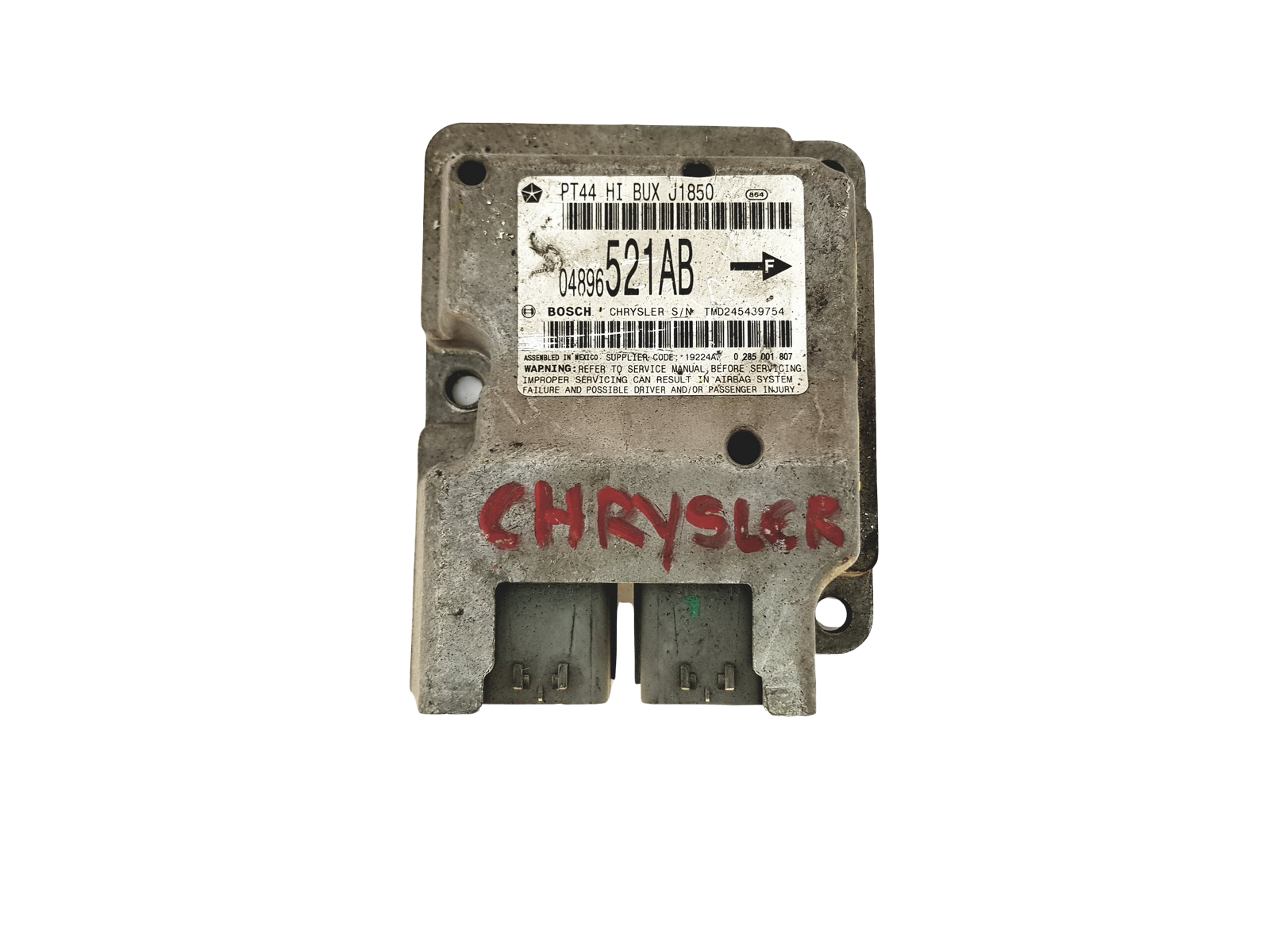 Modulo centralina 04896521AB 0285001807 Chrysler Bosch main product photo