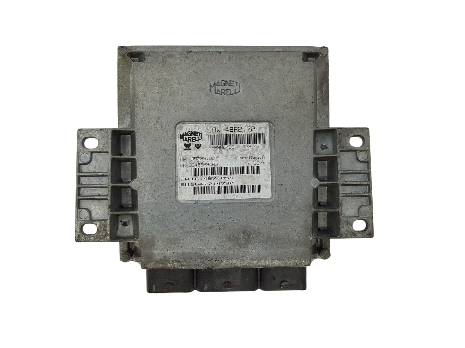Centralina 9645989480 9647714780 IAW48P2.72 PSA Magneti Marelli 14081 main product photo