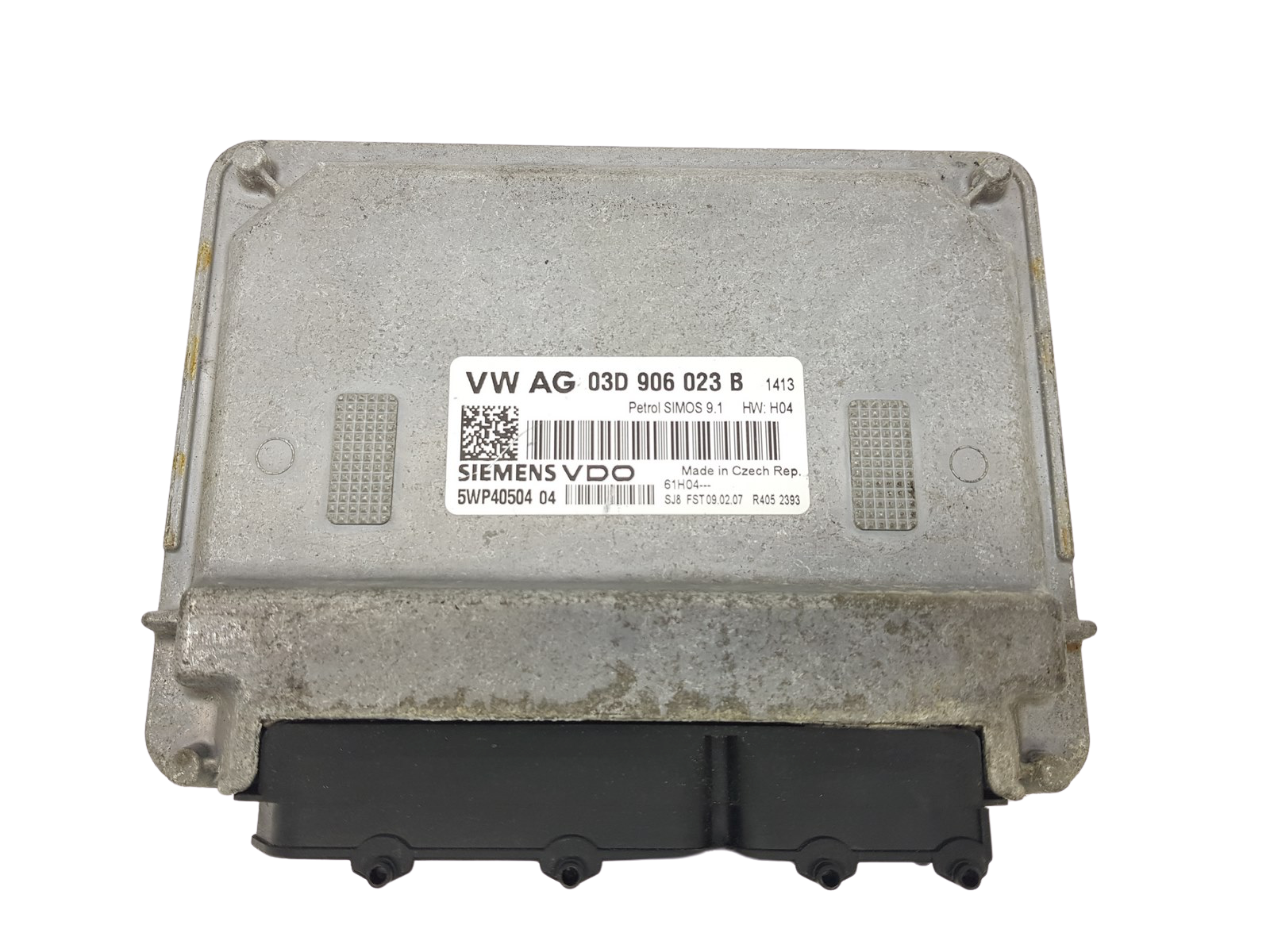 Centralina 03D906023B 5WP40504 04 VW Seat Siemens 28267 main product photo