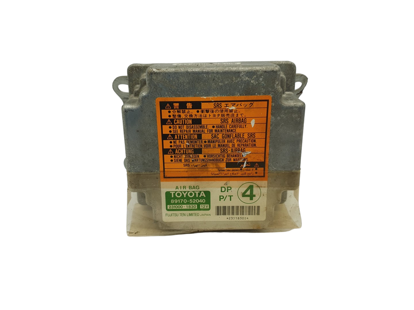 Centralina 89170-52040 231000-1830 Toyota Fujitsu 68972 main product photo