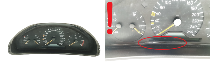 Contagiri Mercedes E W210 2105403348 VDO 51465 main product photo