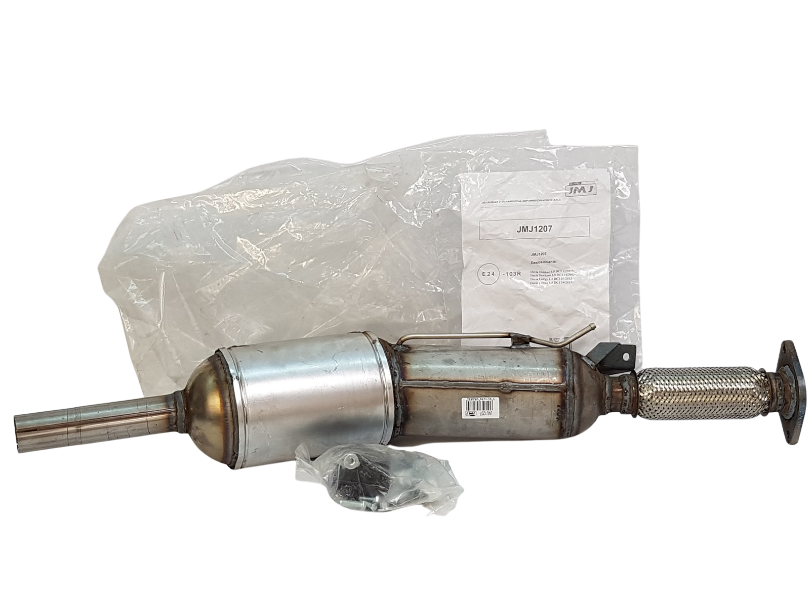 Filtro FAP DPF Dacia Lodgy Dokker Sandero 208026180R JMJ1207 Nuovo main product photo