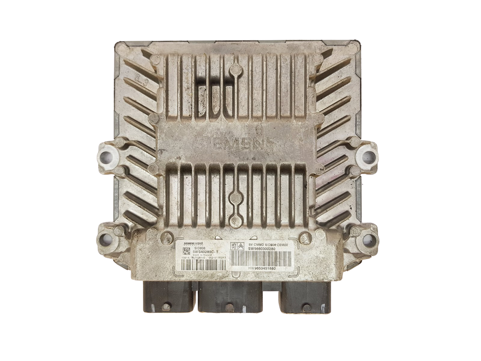 Centralina 9660300280 9653451880 5WS40285C-T PSA Siemens 30779 main product photo