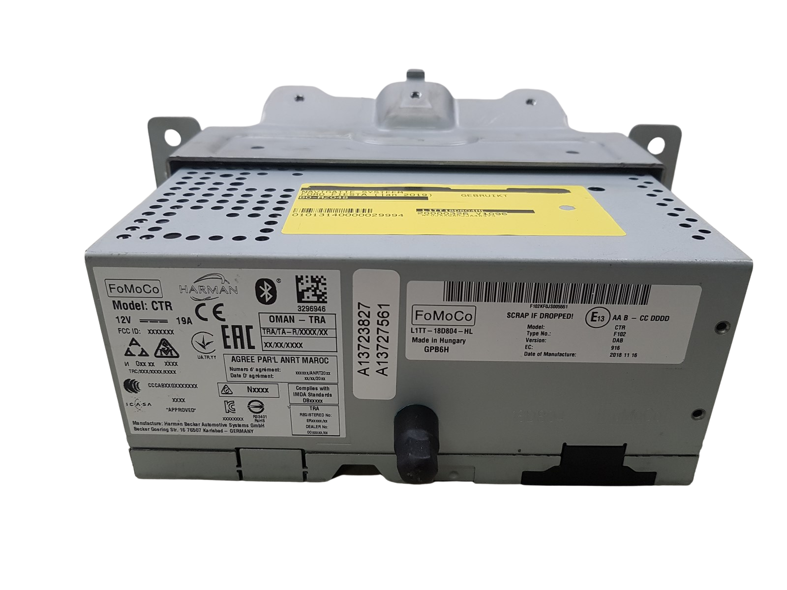 Autoradio Navi Ford Fiesta 7 L1TT-18D804-HL CTR main product photo