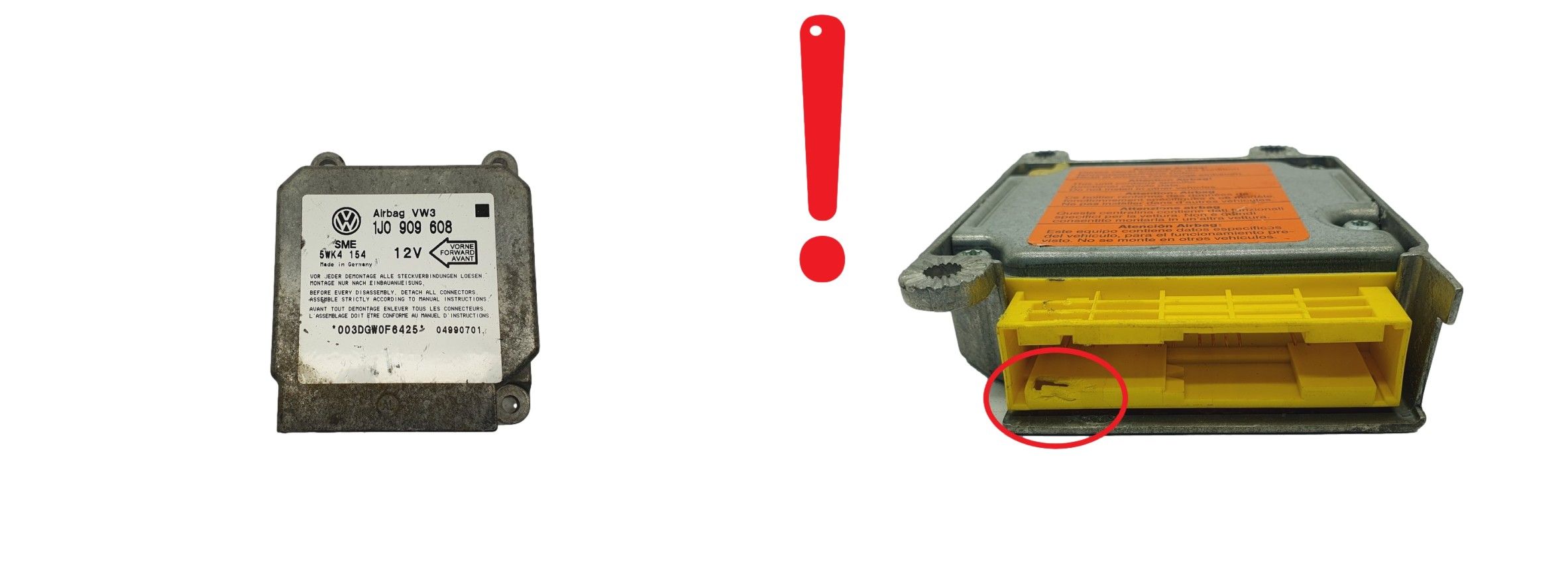 Modulo centralina 1J0909608 5WK4154 VW Siemens 69188 main product photo