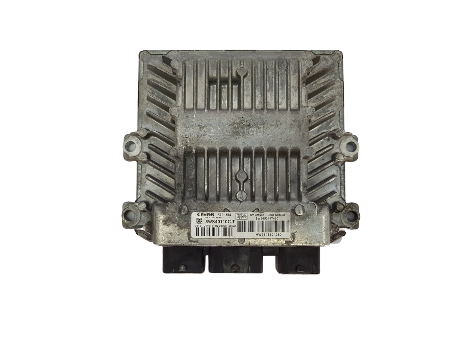 Centralina 9653447480 9648624280 5WS40110C-T PSA Siemens 19442 main product photo
